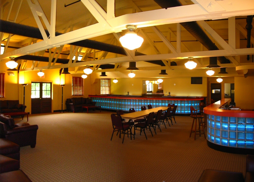 Restored tap room